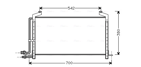 Airco condensor Ava Cooling SB5031