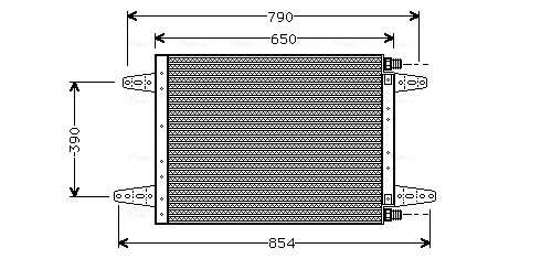 Airco condensor Ava Cooling SC5007