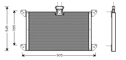 Airco condensor Ava Cooling SC5008