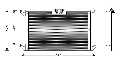 Airco condensor Ava Cooling SC5009