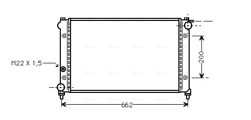 Radiateur Ava Cooling STA2005