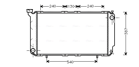 Radiateur Ava Cooling SU2010