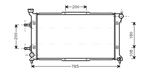 Radiateur Ava Cooling SU2037