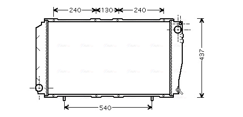 Radiateur Ava Cooling SU2043