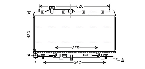 Radiateur Ava Cooling SU2066