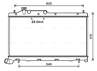 Radiateur Ava Cooling SU2105