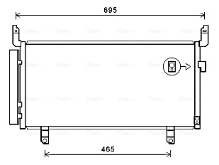 Airco condensor Ava Cooling SU5104D