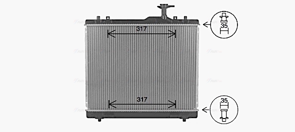 Ava Cooling Radiateur SZ2160