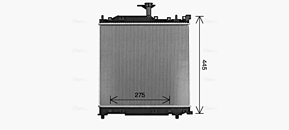 Ava Cooling Radiateur SZ2162