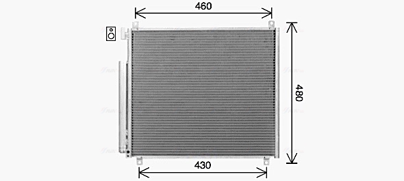 Airco condensor Ava Cooling SZ5158D