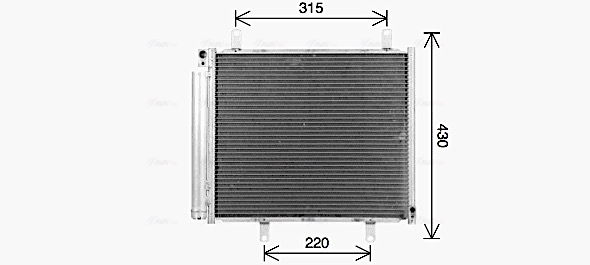 Airco condensor Ava Cooling SZ5165D