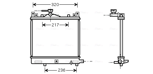 Radiateur Ava Cooling SZA2057