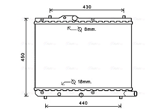 Radiateur Ava Cooling SZA2122