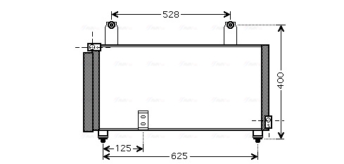 Airco condensor Ava Cooling SZA5081D