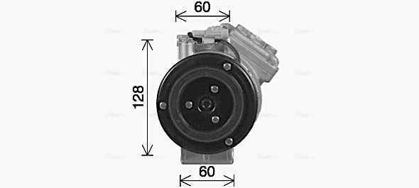 Ava Cooling Airco compressor SZAK156