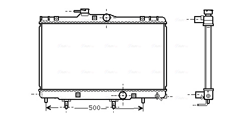 Radiateur Ava Cooling TO2156