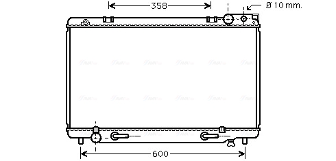 Radiateur Ava Cooling TO2185