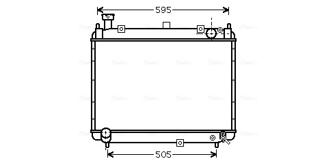 Radiateur Ava Cooling TO2233