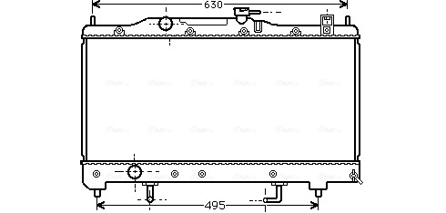 Radiateur Ava Cooling TO2238