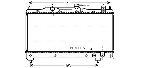 Radiateur Ava Cooling TO2239