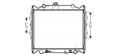 Radiateur Ava Cooling TO2249