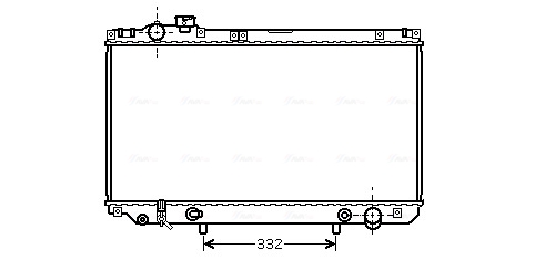 Radiateur Ava Cooling TO2312