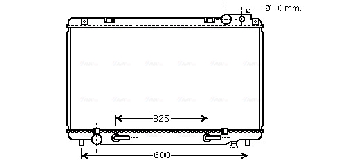 Radiateur Ava Cooling TO2338