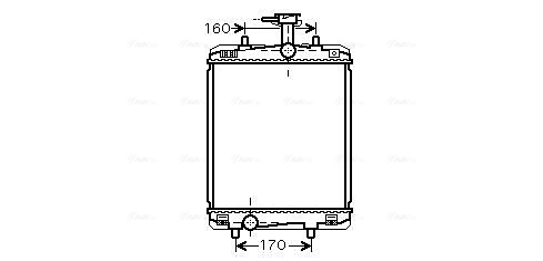 Radiateur Ava Cooling TO2360