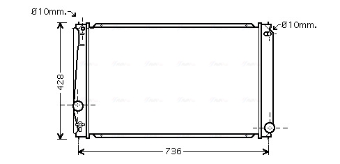 Radiateur Ava Cooling TO2419