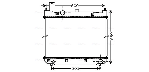 Radiateur Ava Cooling TO2471
