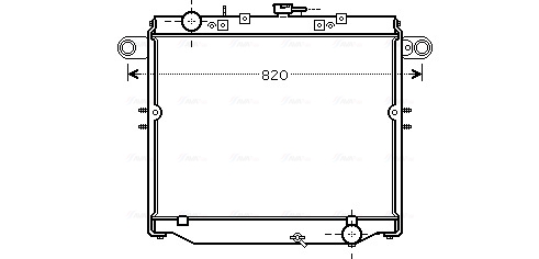 Radiateur Ava Cooling TO2477