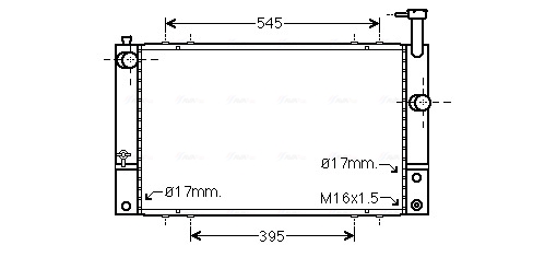 Radiateur Ava Cooling TO2494