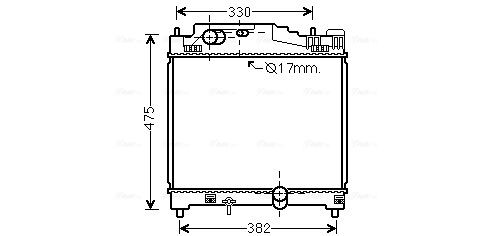 Radiateur Ava Cooling TO2501