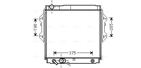 Radiateur Ava Cooling TO2561