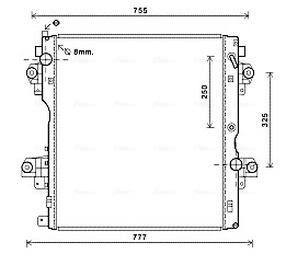 Radiateur Ava Cooling TO2604