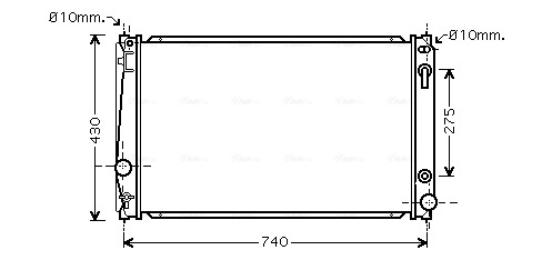 Radiateur Ava Cooling TO2651