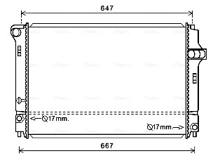 Ava Cooling Radiateur TO2700