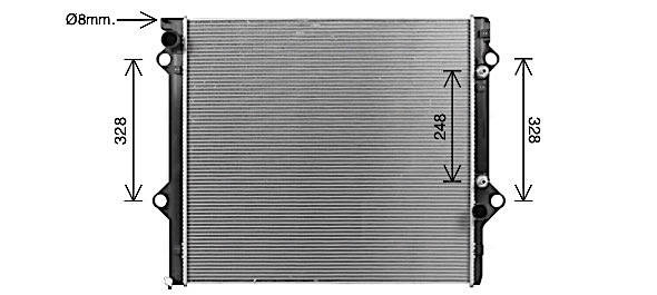 Radiateur Ava Cooling TO2767