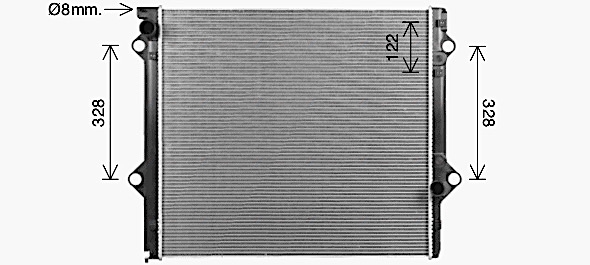 Radiateur Ava Cooling TO2788