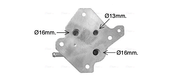 Ava Cooling Oliekoeler motorolie TO3776