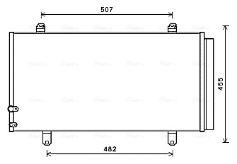 Airco condensor Ava Cooling TO5698D