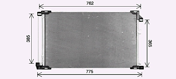 Ava Cooling Airco condensor TO5785D