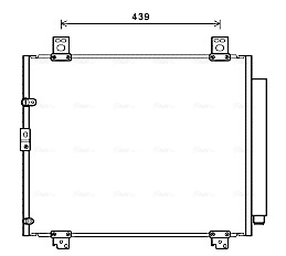 Airco condensor Ava Cooling TOA5690D