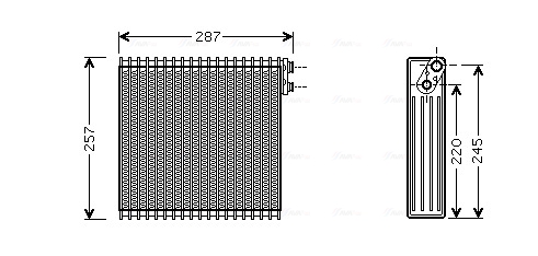 Airco verdamper Ava Cooling TOV294