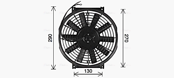 Ava Cooling Ventilator aircocondensor UV7507