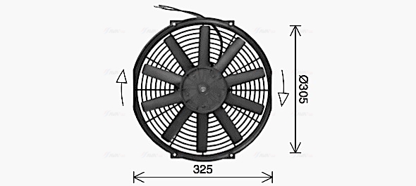 Ava Cooling Ventilator aircocondensor UV7509