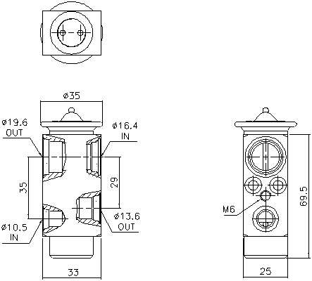 Airco expansieklep Ava Cooling VL1178