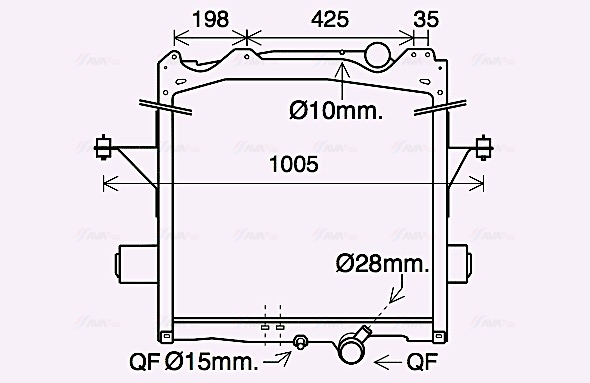 Radiateur Ava Cooling VL2085