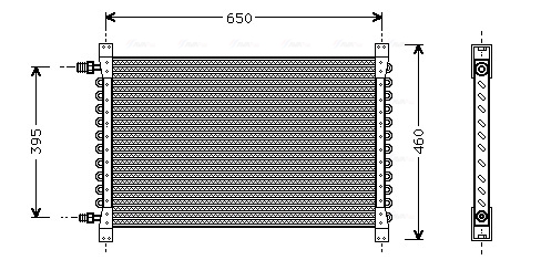 Airco condensor Ava Cooling VL5013