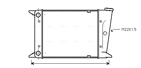 Radiateur Ava Cooling VN2006